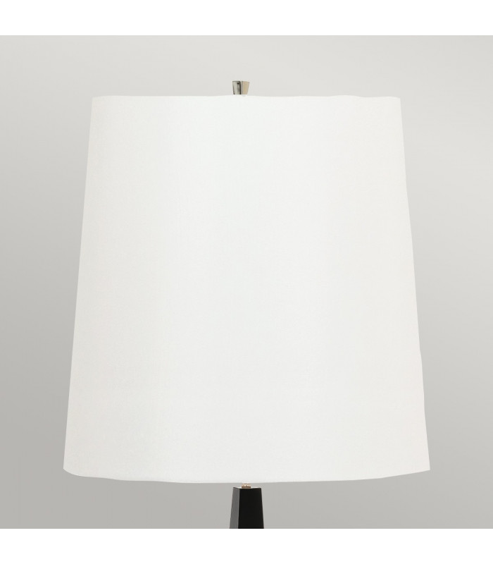 Ascent Floor Lamp with Tapered Shade Black-2