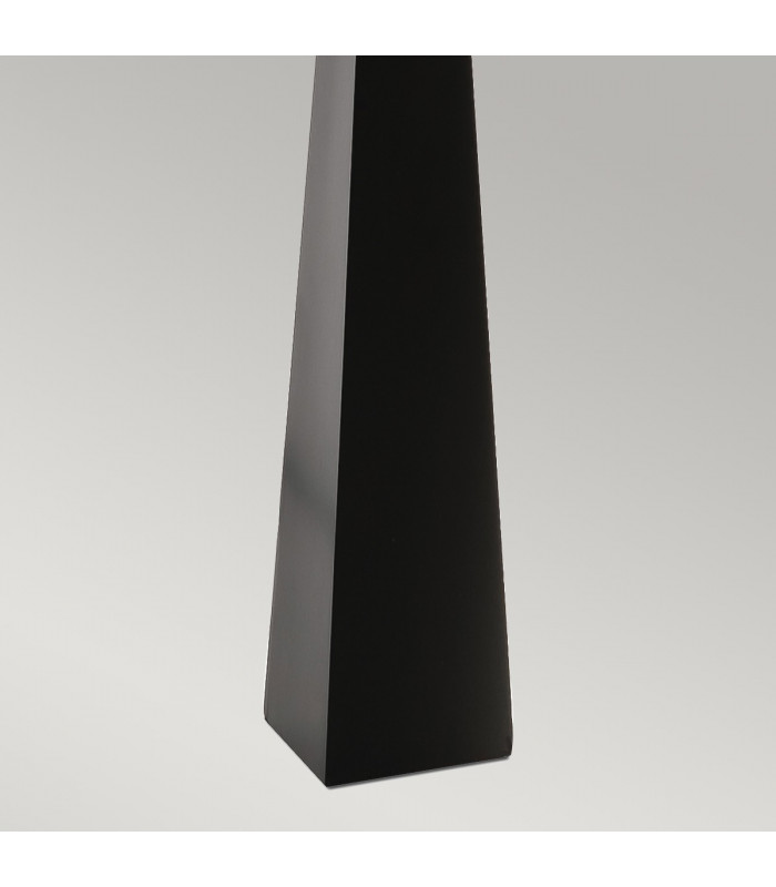 Ascent Floor Lamp with Tapered Shade Black-4