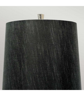 Ascent Table Lamp with Round Tapered Shade Polished Nickel-2
