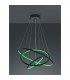 Aaron Modern RGBW LED 78W LED Pendant Ceiling Light Anthracite 3000-6000K Remote control-3