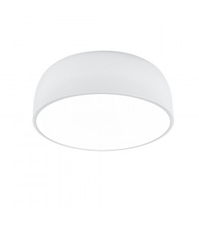 Baron Modern 4 Light Cylindrical Ceiling Light White Matt-1
