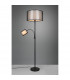 Burton Modern Floor Lamp with Shade Black Matt-2