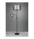 Burton Modern Floor Lamp with Shade Black Matt-5