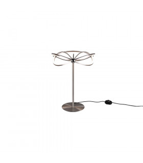 Charivari Modern 26W LED Table Lamp Nickel Matt 3000K-1