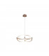 Charivari Modern 42W LED Pendant Ceiling Light Brass Matt 3000K-1