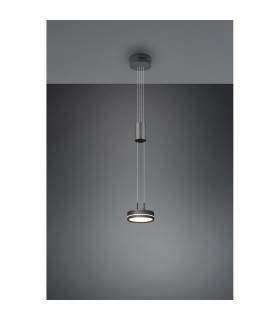 Franklin Modern 9W LED Pendant Ceiling Light Anthracite 3000K-2