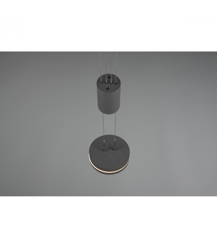Franklin Modern 9W LED Pendant Ceiling Light Anthracite 3000K-4