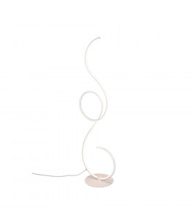 Jive Modern LED Integrated Floor Lamp White Matt 2700-4000-6000K with Footswitch-1