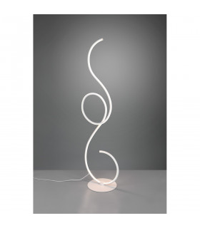 Jive Modern LED Integrated Floor Lamp White Matt 2700-4000-6000K with Footswitch-2
