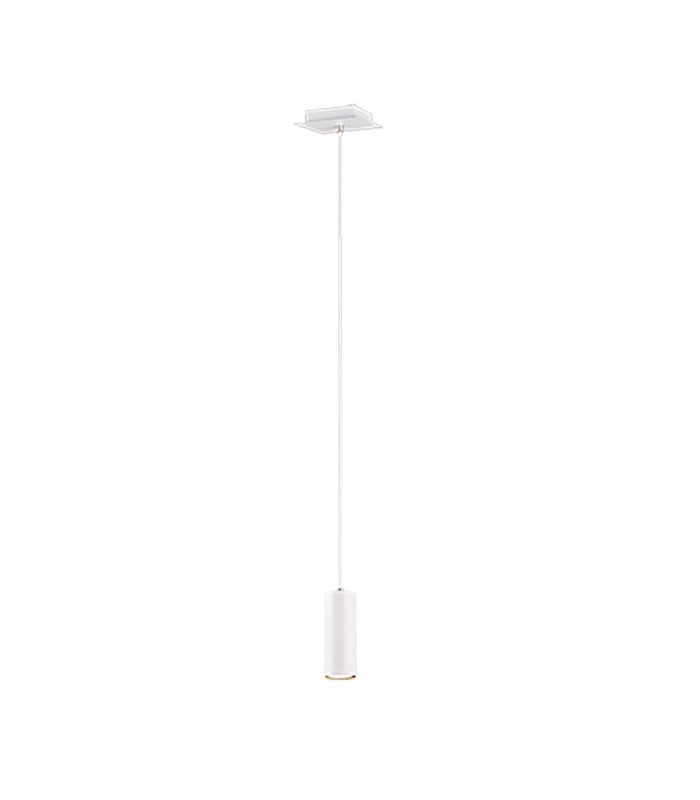 Marley Modern Slim Pendant Ceiling Light White-1