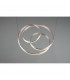 Nuria Modern 60W LED Pendant Ceiling Light Nickel Matt 2300-3000-4000K-3