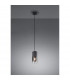 Robin Modern Slim Pendant Ceiling Light Black Matt-2