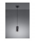 Robin Modern Slim Pendant Ceiling Light Black Matt-3