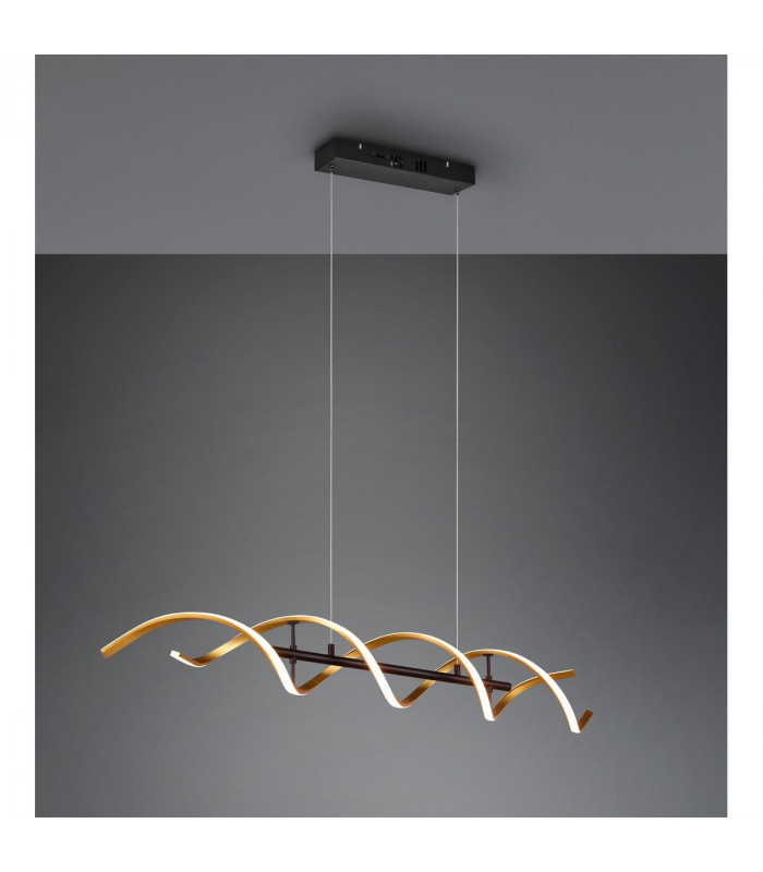 Sequence Modern Bar Pendant Ceiling Light Gold 2300-3000-4000K-2