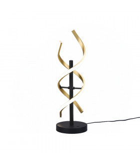 Sequence Modern 20.5W LED Table Lamp Brass Matt 2300-3000-4000K-1