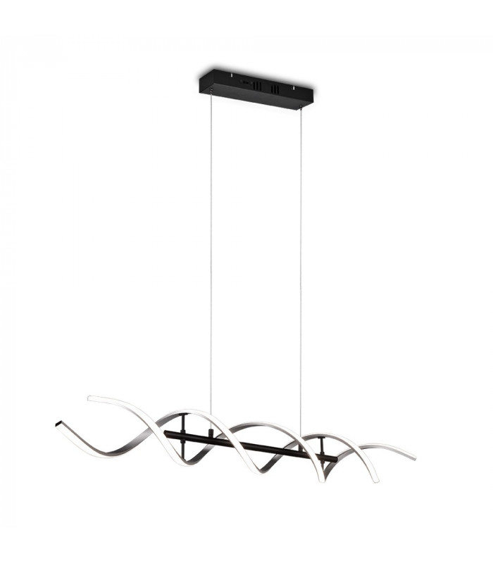 Sequence Modern Bar Pendant Ceiling Light Brushed aluminium 2300-3000-4000K-1