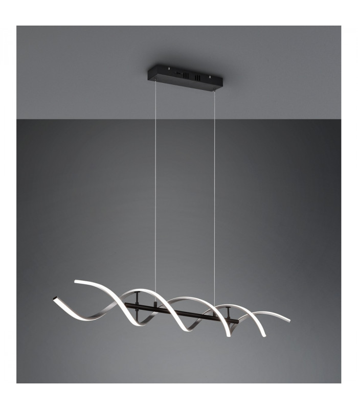 Sequence Modern Bar Pendant Ceiling Light Brushed aluminium 2300-3000-4000K-2