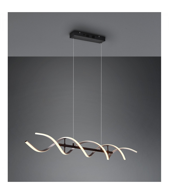 Sequence Modern Bar Pendant Ceiling Light Brushed aluminium 2300-3000-4000K-3
