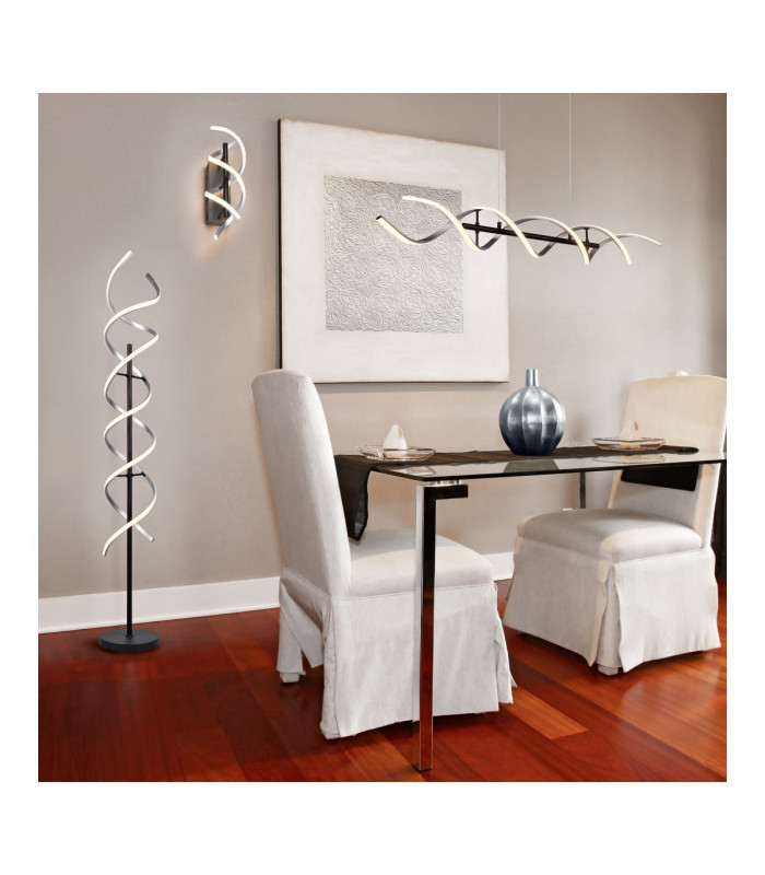 Sequence Modern Bar Pendant Ceiling Light Brushed aluminium 2300-3000-4000K-6