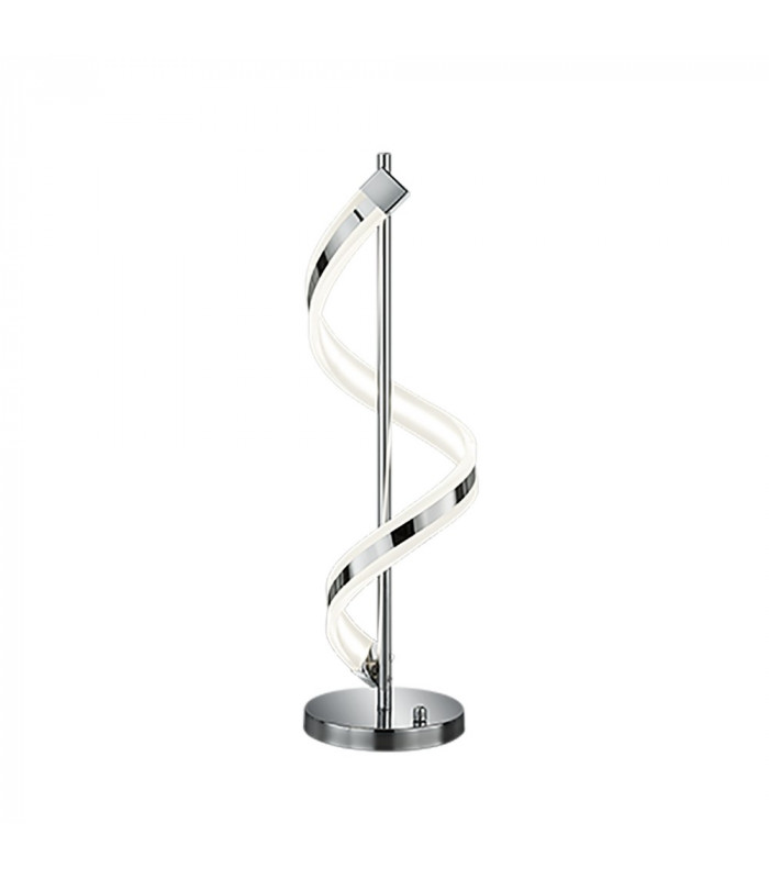 Sydney Modern 20W LED Table Lamp Chrome 3000K-1