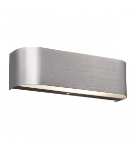 Adriano Modern 2 Light Up & Down Wall Lamp Brushed aluminium 3000K-2