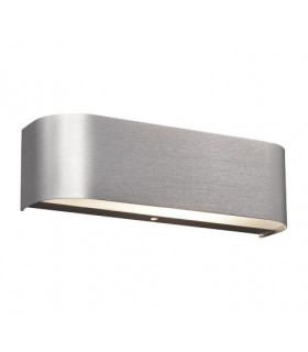 Adriano Modern 2 Light Up & Down Wall Lamp Brushed aluminium 3000K-1