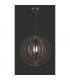 Boolan Modern Spherical Pendant Ceiling Light Brown-2