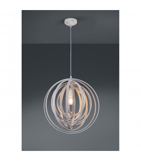 Boolan Authentic Spherical Pendant Ceiling Light Wood coloured-2