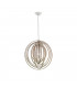 Boolan Authentic Spherical Pendant Ceiling Light Wood coloured-1