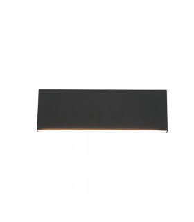Concha Modern 2 Light Up & Down Wall Lamp Anthracite 28cm 3000K-1