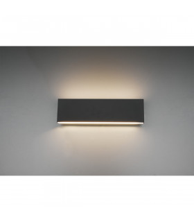 Concha Modern 2 Light Up & Down Wall Lamp Anthracite 28cm 3000K-2