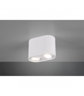 Cookie Modern 2 Light Surface Mounted Downlight White Matt-2