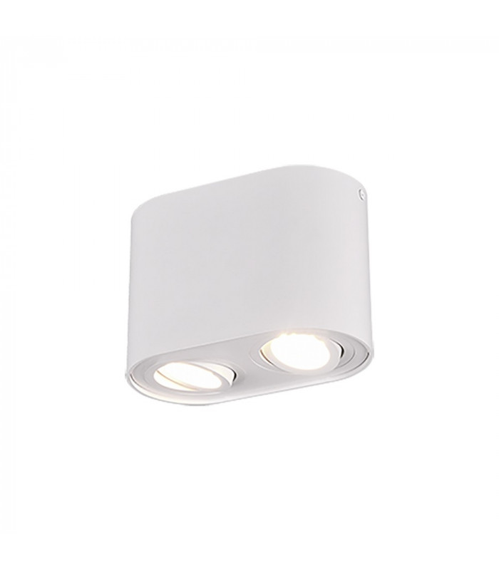 Cookie Modern 2 Light Surface Mounted Downlight White Matt-1