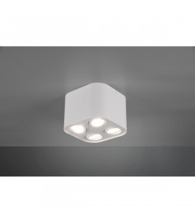 Cookie Modern 4 Light Surface Mounted Downlight White Matt-2