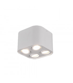 Cookie Modern 4 Light Surface Mounted Downlight White Matt-1
