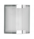 Divo Modern Flush Wall Lamp Chrome-2