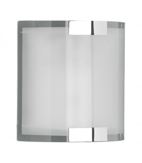 Divo Modern Flush Wall Lamp Chrome-2