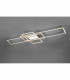 Irvine Modern 60W LED Semi Flush Light Nickel Matt 3000-6500K Remote control-2