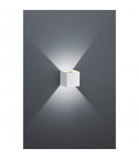 Louis Modern Up & Down Wall Lamp White Matt 3000K-2