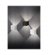 Louis Modern Up & Down Wall Lamp White Matt 3000K-3