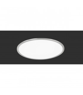 Phoenix Modern 31W Round LED Panel Nickel Matt 3000K-2