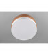 Seasons Modern 50cm 3 Light Cylindrical Ceiling Light Nickel Matt White Shade-5