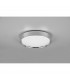 Clarimo Modern Bathroom Ceiling Light Chrome 3000K IP44-3