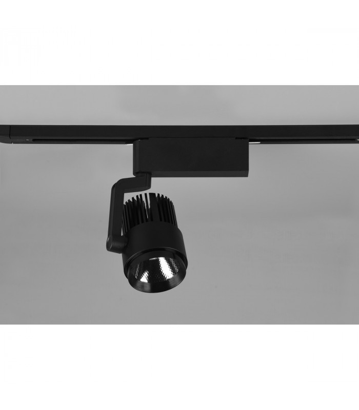 Duoline Modern Track & Cable Light Black Matt 2300-3000-4000K-4