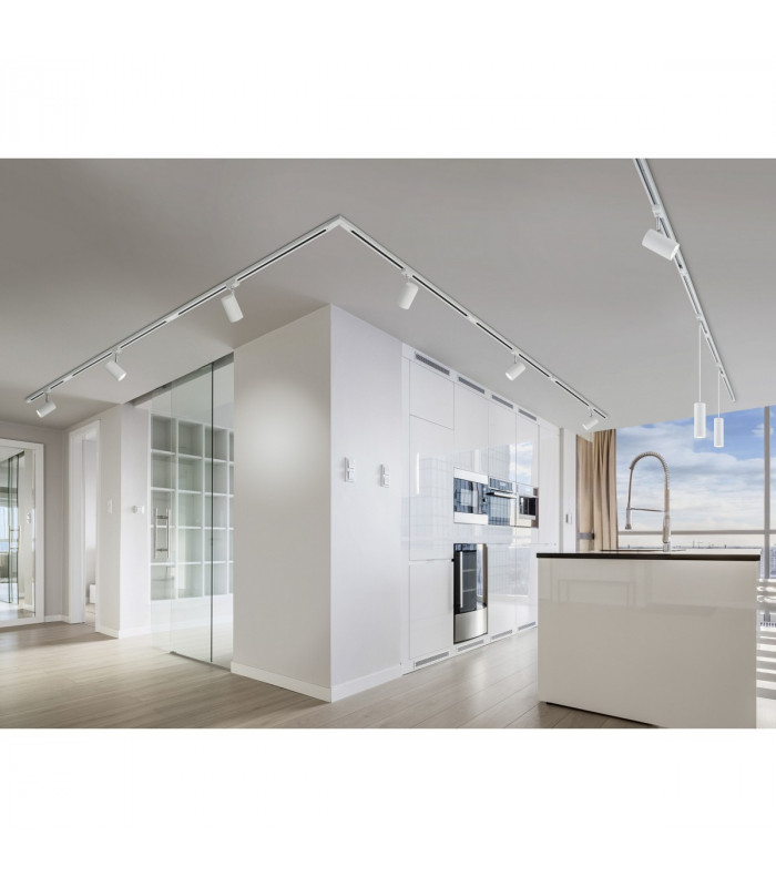 Duoline Modern Track & Cable Light White Matt - 78240131-3