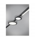 Duoline Modern Track & Cable Light Black Matt 3000K - 77020132-5