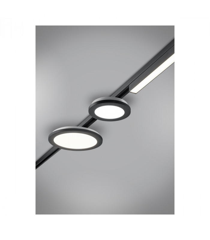 Duoline Modern Track & Cable Light Black Matt 3000K - 77020132-5