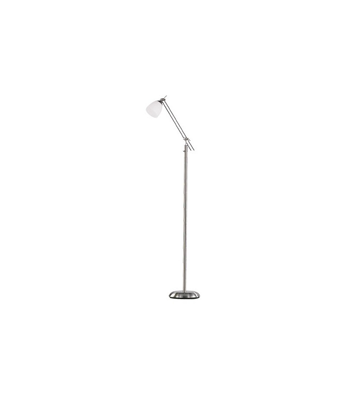 Icaro Modern Task Floor Lamp Nickel Matt-2