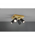 Marley Modern 4 Light Ceiling Spotlight Clusters Black Gold-2