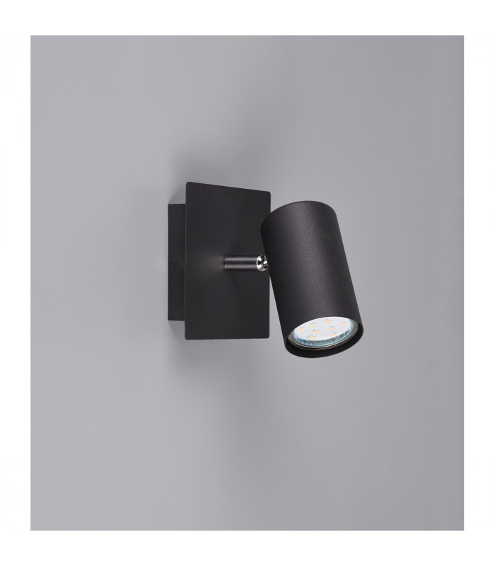 Marley Modern Single Spotlight Black Matt-3
